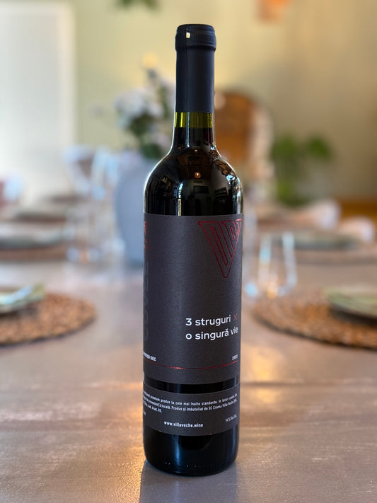 3 Struguri, O Singură Vie, 2022, 14%abv