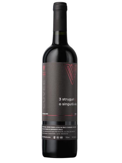 3 Struguri, O Singură Vie, 2022, 14%abv