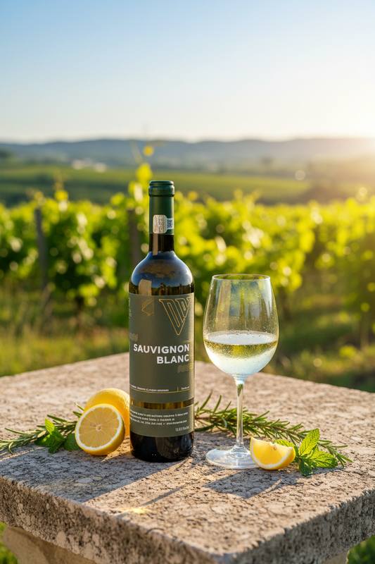 Villa Veche Sauvignon Blanc 2023 - summer lifestyle photo